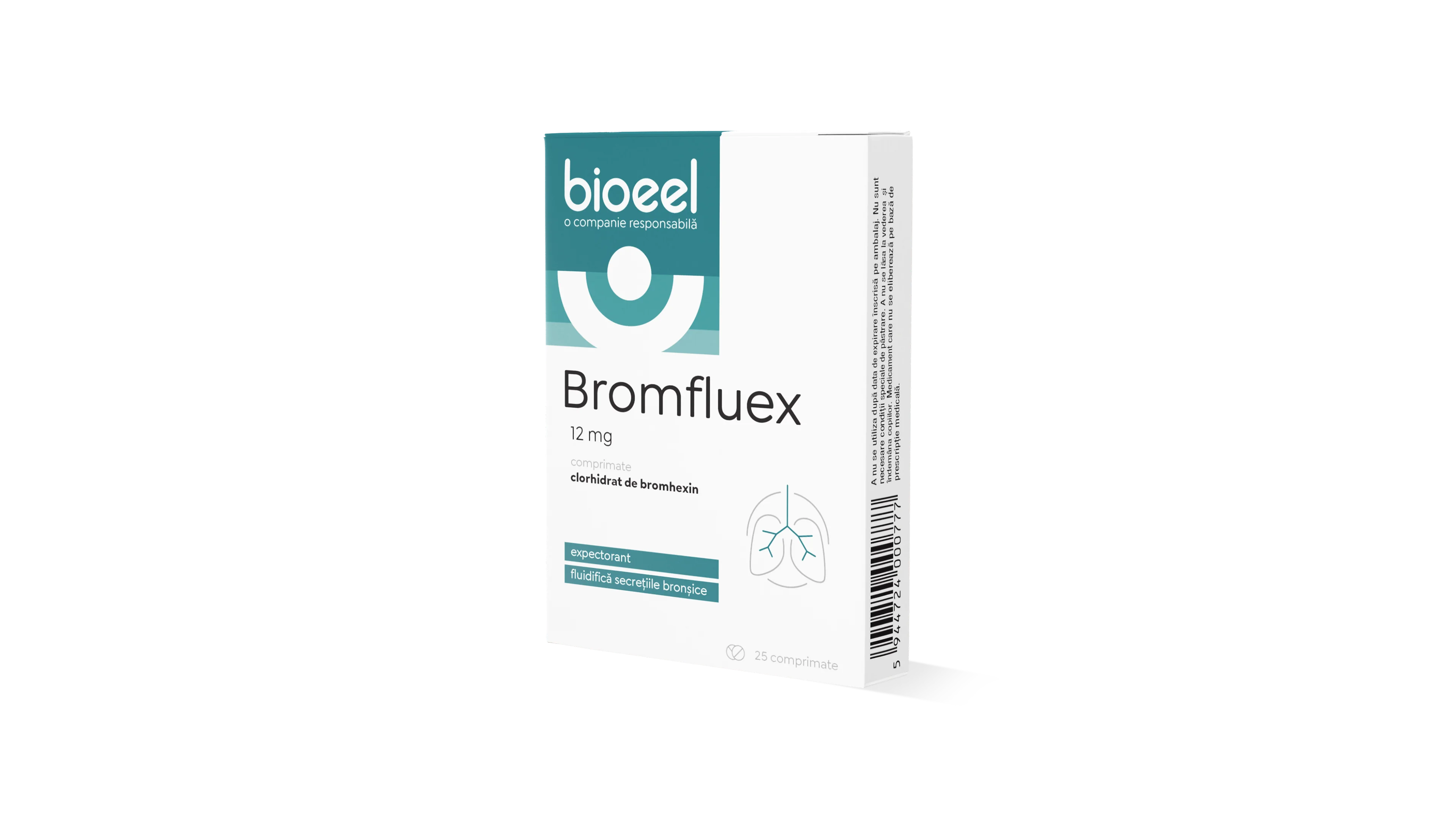  Bromfluex 12mg, 25 comprimate, Bioeel
