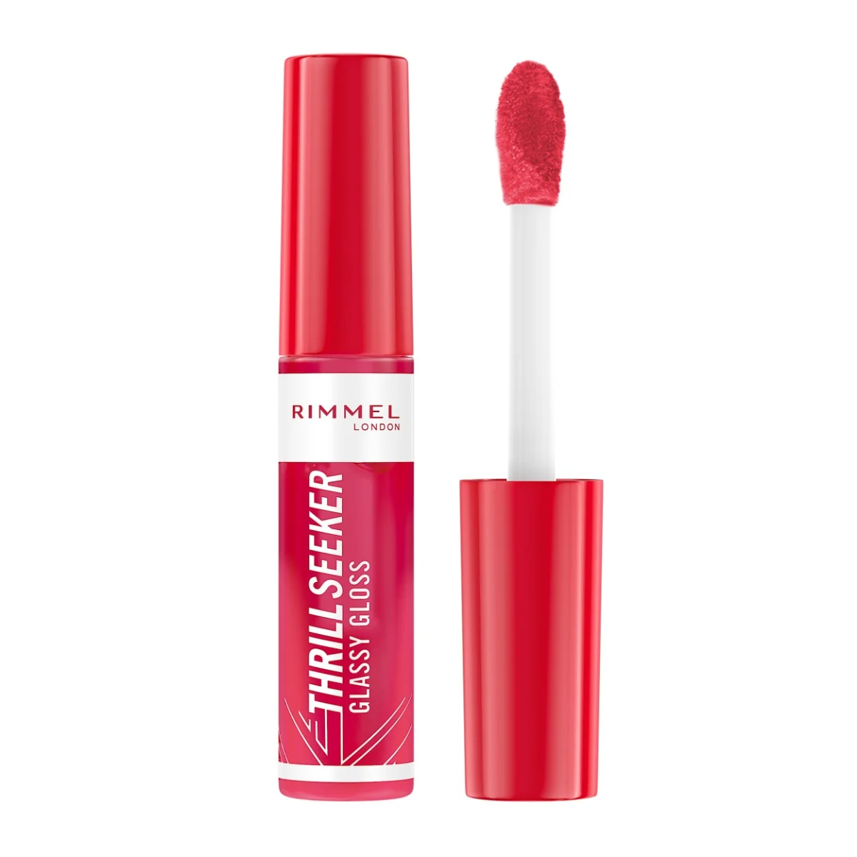 Luciu de buze Thrill Seeker Glassy Lip Gloss 350 Pink to the Berry, 10ml, Rimmel London