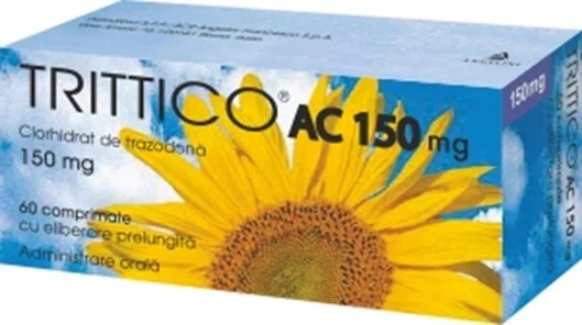 Trittico AC 150mg, 60 comprimate cu eliberare prelungita, Angelini