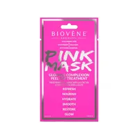 Masca de fata roz pentru stralucire peel-off Pink Mask, 12.5ml, Biovene