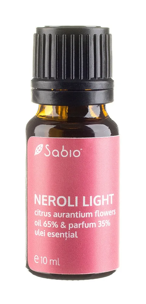 Ulei esential parfum de neroli light (citrus aurantium flowers oil), 10ml, Sabio