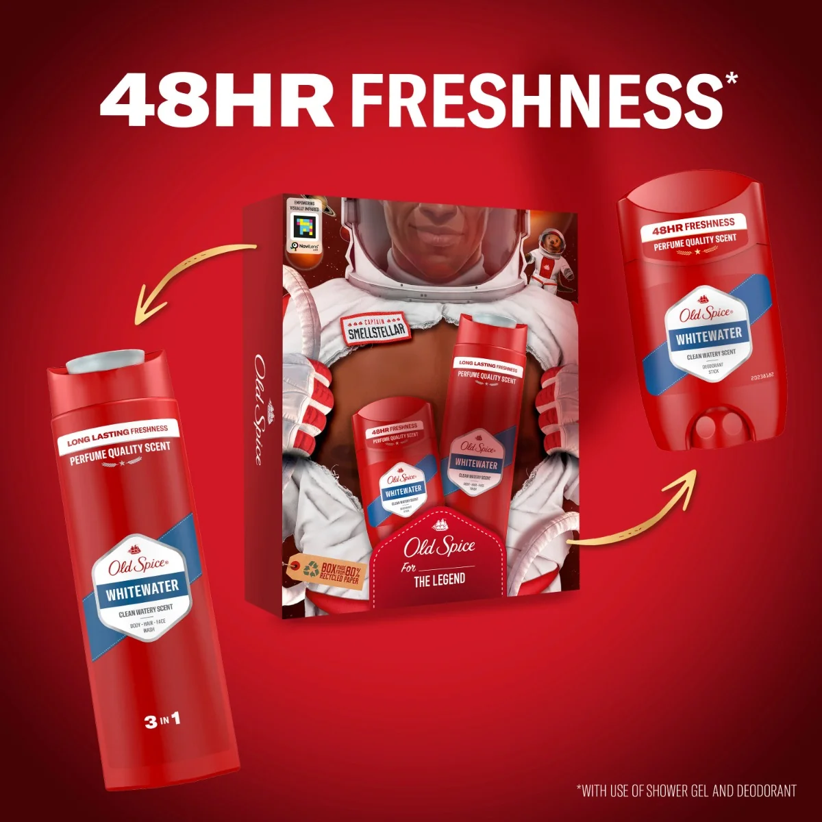 Set Astronaut Whitewater, Old Spice