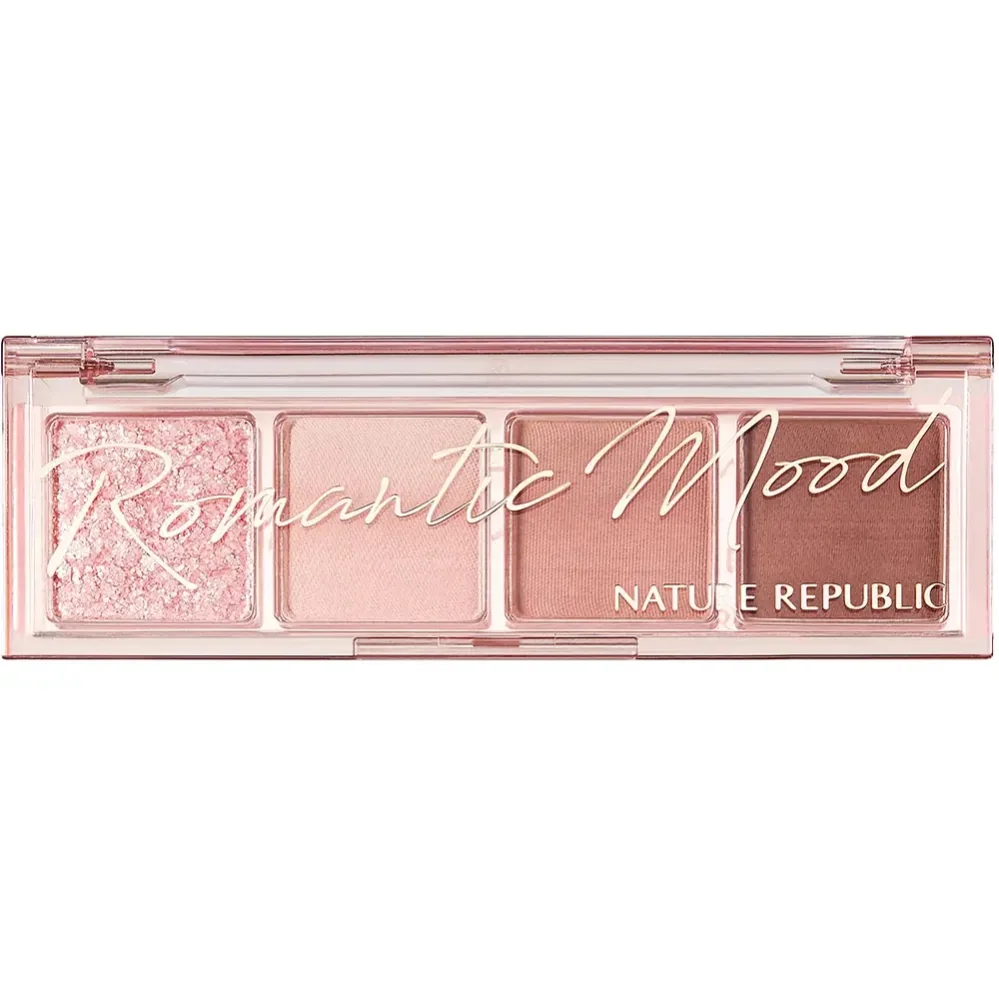 Paleta de farduri de pleoape Daily Basic Nr. 02 Rosy, 2.6g, Nature Republic