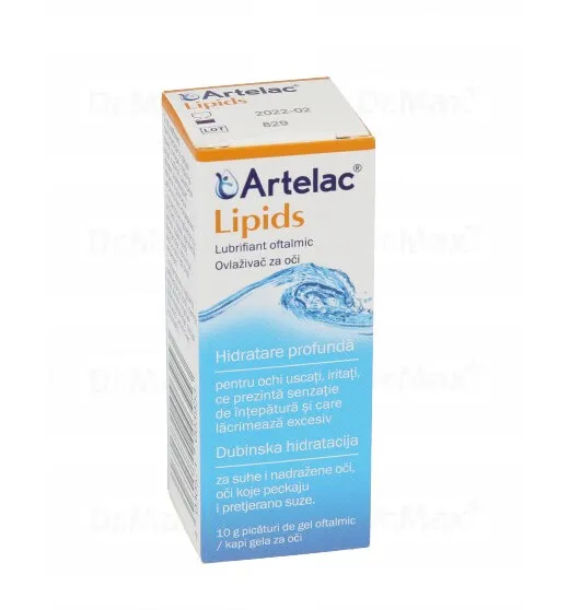 Artelac Lipids picaturi oftalmice, 10 ml, Bausch&Lomb