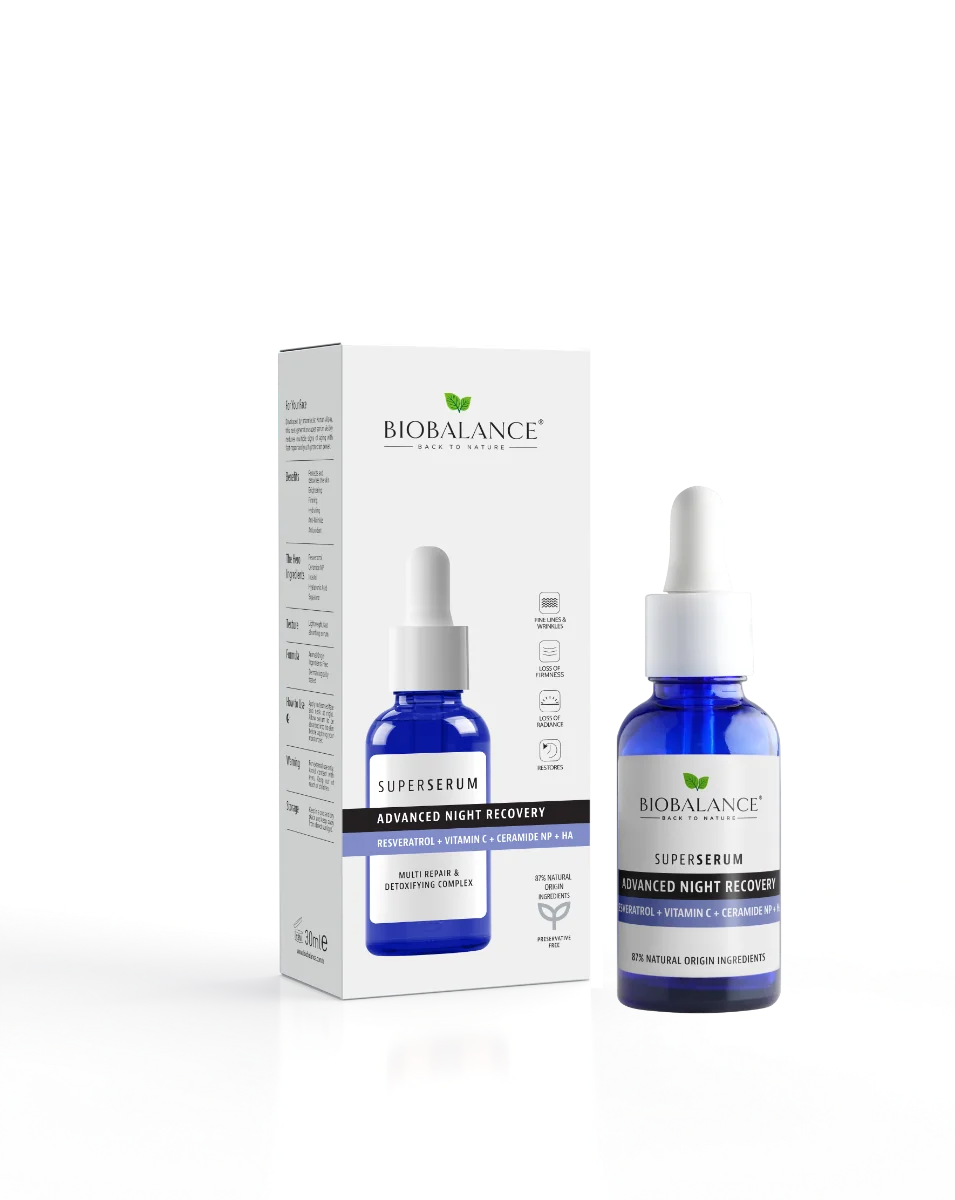 Super Serum intensiv reparator pentru noapte, 30ml, Bio Balance