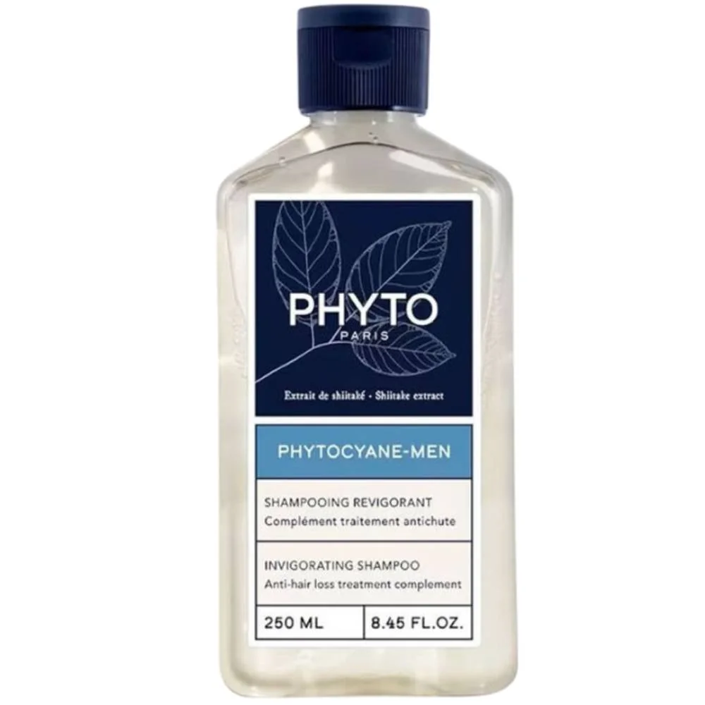 Sampon pentru barbati impotriva caderii parului Phytocyane, 250ml, Phyto
