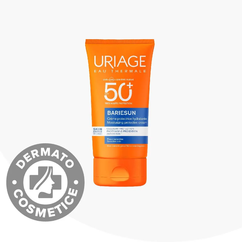 Crema pentru protectie solara cu SPF 50+ Bariesun, 50ml, Uriage 