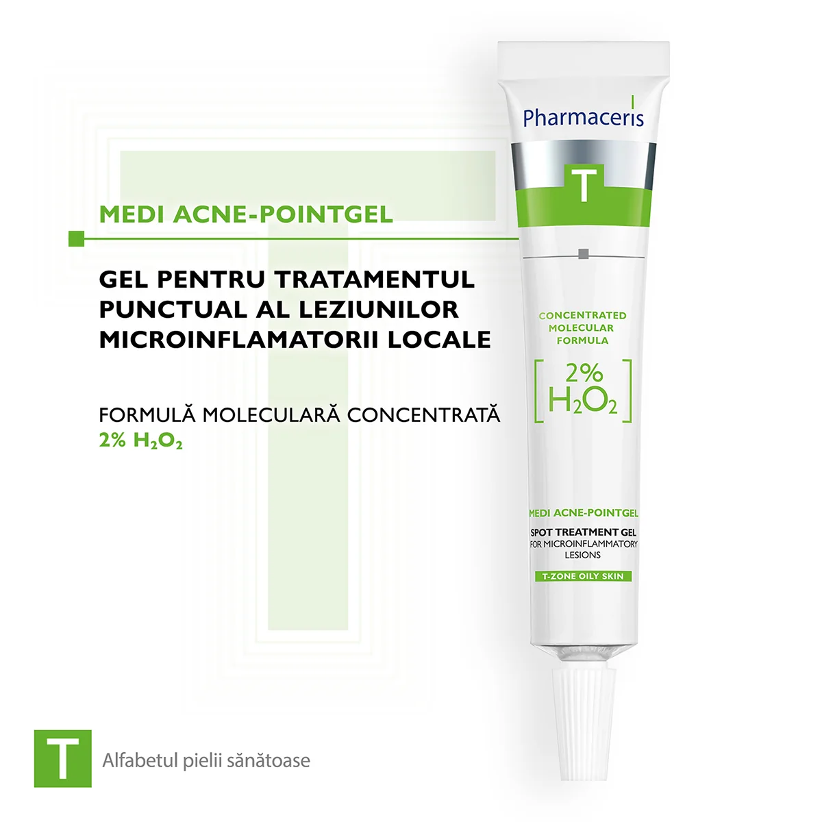 Gel tratament local leziuni microinflamatorii Acne-Point T, 10ml, Pharmaceris