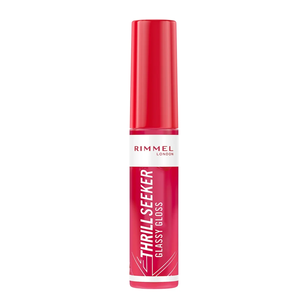Luciu de buze Thrill Seeker Glassy Lip Gloss 350 Pink to the Berry, 10ml, Rimmel London 