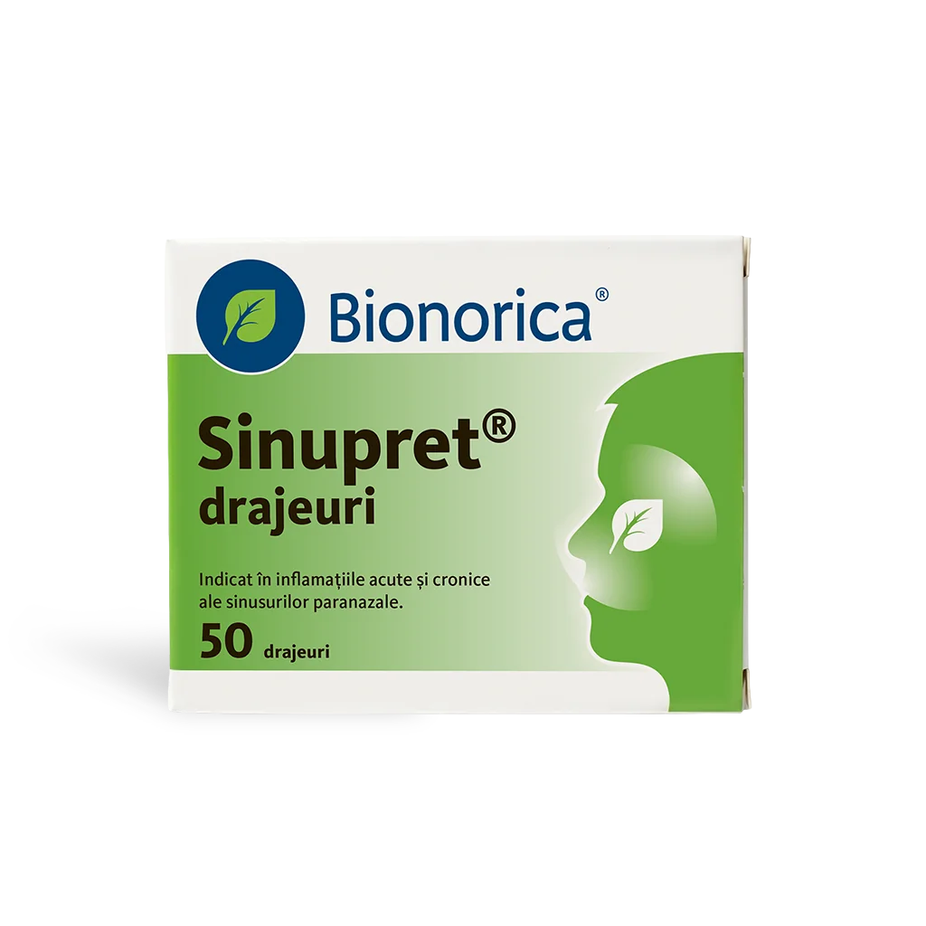 Sinupret, 50 drajeuri, Bionorica