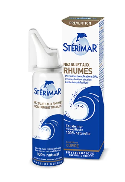 Sterimar Cupru spray cu apa de mare, 50 ml, Laboratoires Fumouze