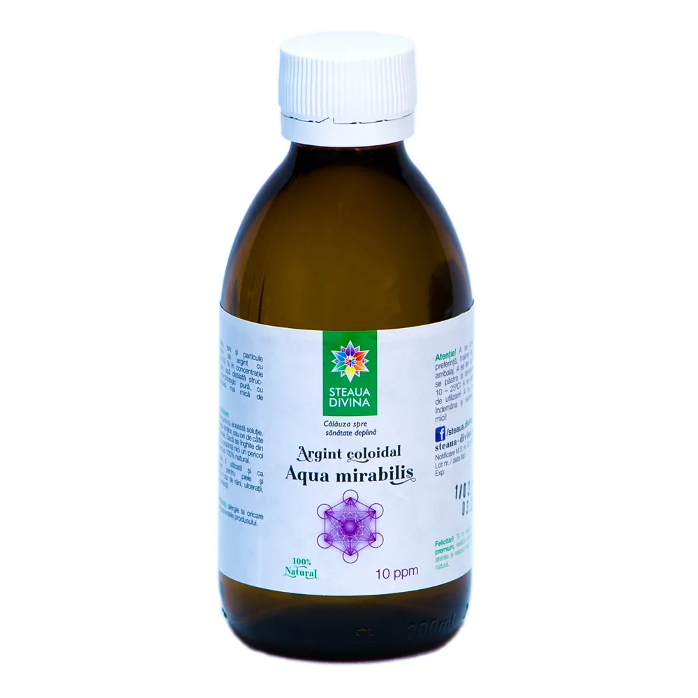 Argint coloidal, 200ml, Steaua Divina