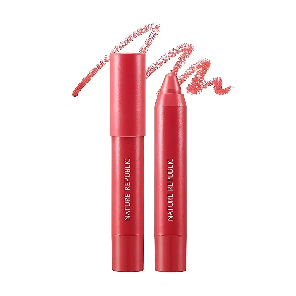 Creion ruj multifunctional By Flower Eco Nr. 03 Hibiscus, 2.8g, Nature Republic