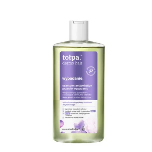 Sampon impotriva caderii parului Dermo Hair, 250ml, Tolpa
