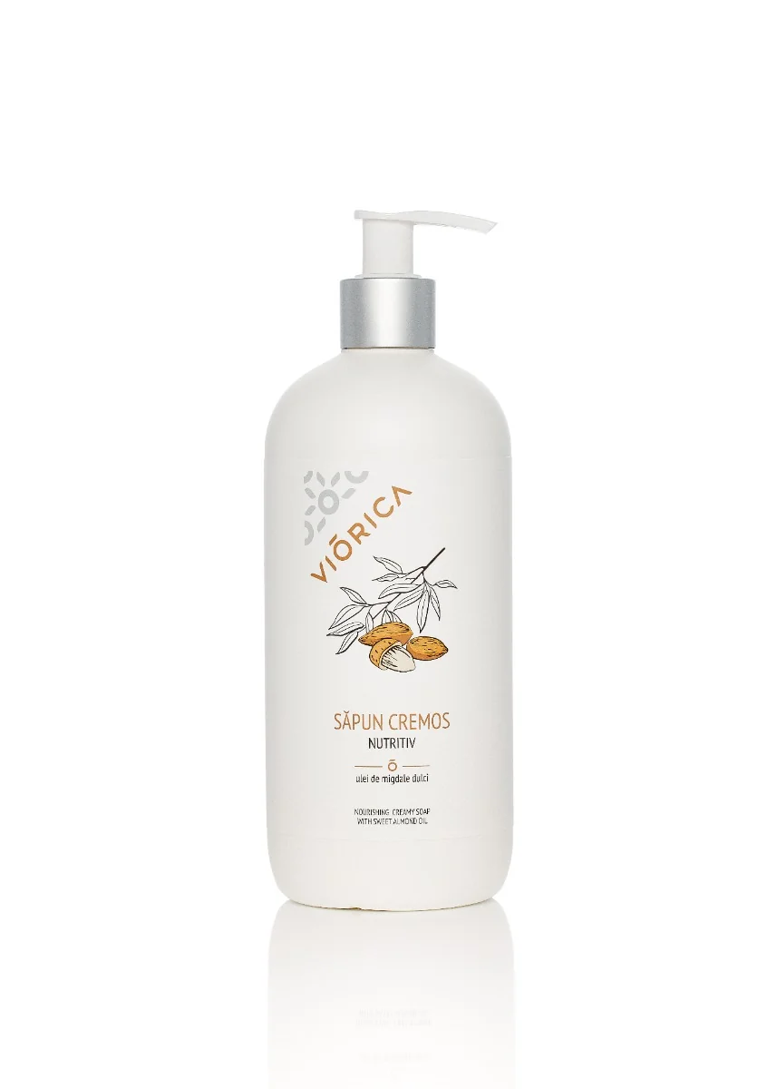 Sapun lichid cremos nutritiv, 500ml, Viorica