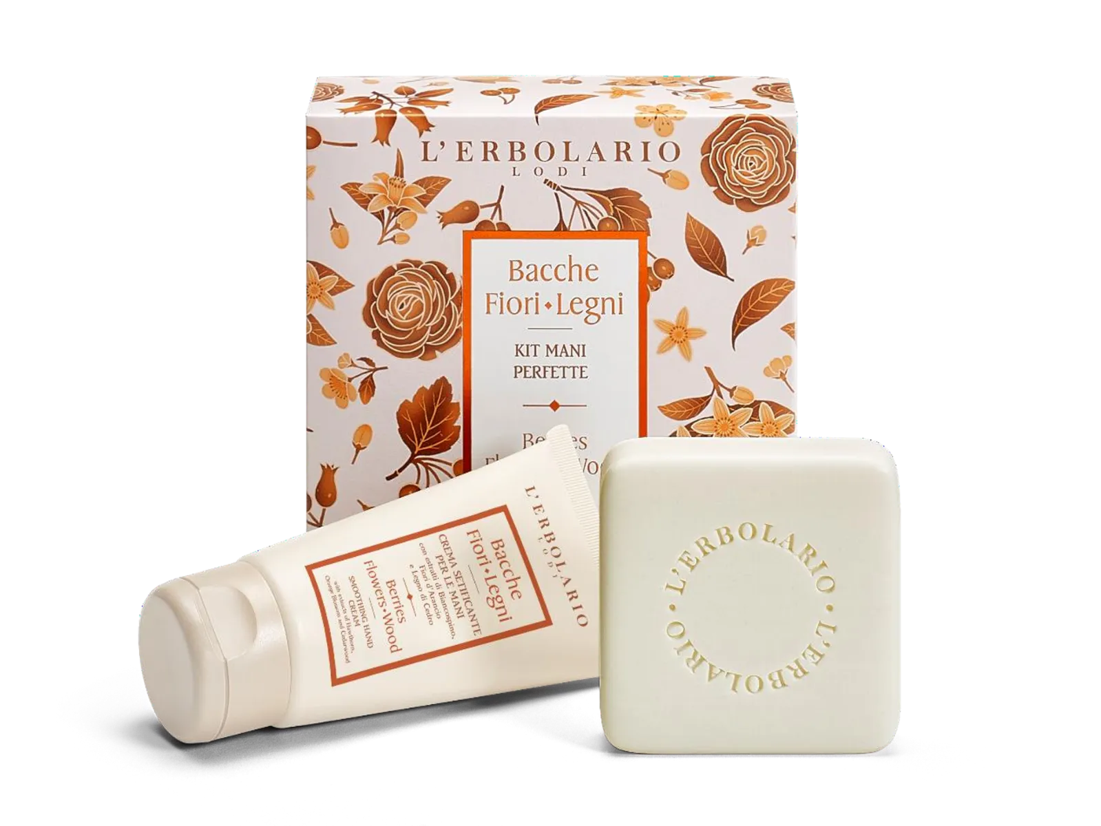 L'Erbolario Pachet Berries Flowers Crema de maini 75ml + Sapun 100g