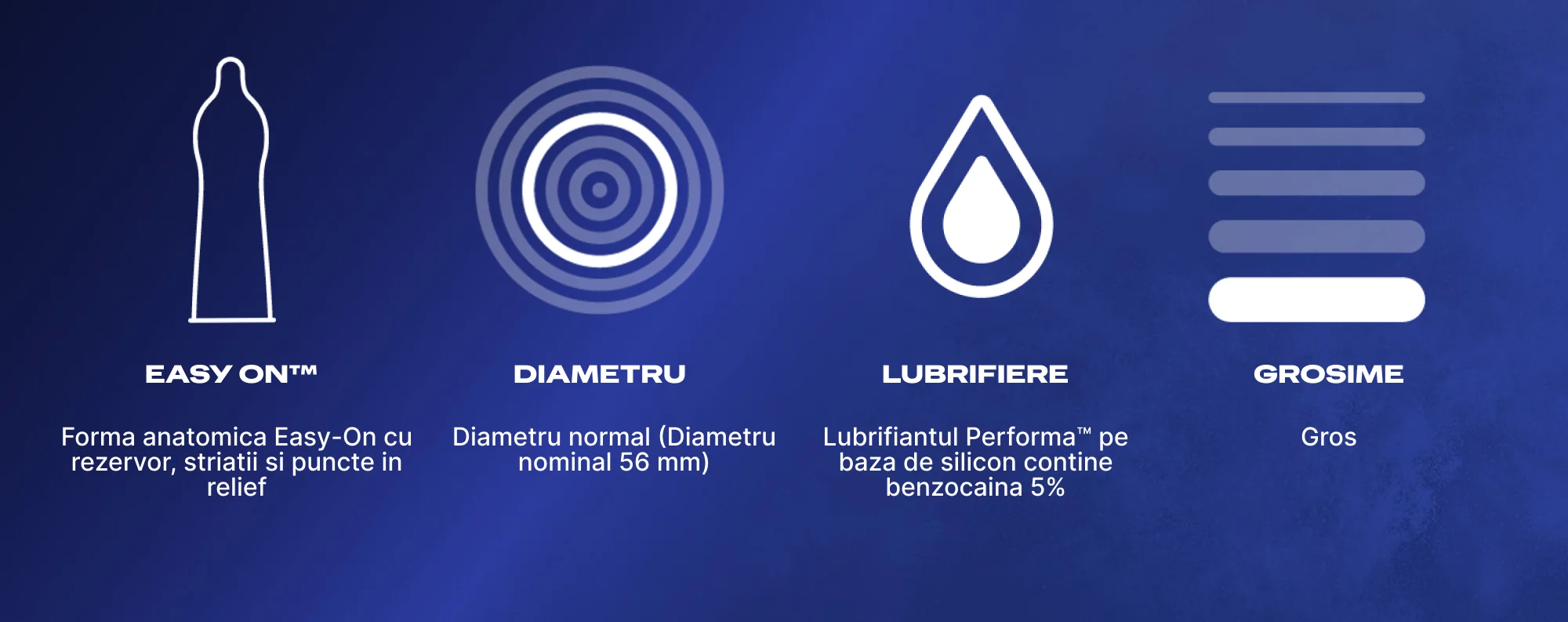 Prezentare caracteristici prezervative Durex Mutual Pleasure Prezentare caracteristici prezervative Durex Mutual Pleasure