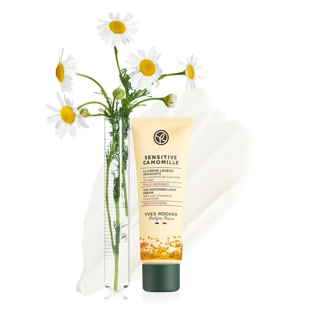 Crema cu efect calmant pentru ten sensibil, 50ml, Yves Rocher