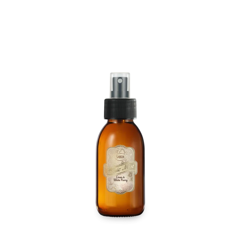 Parfum pentru textile Linen si Bujor Alb, 100ml, Sabon