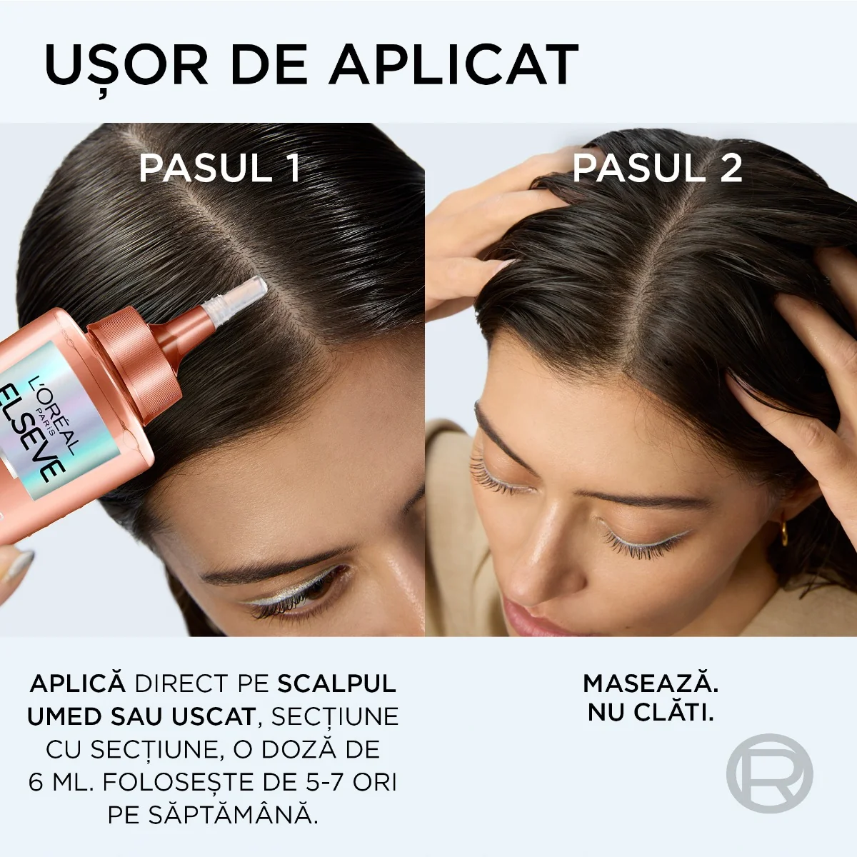 Pachet Sampon anti-cadere 250ml + Serum pentru scalp anti-cadere 102ml, Elseve