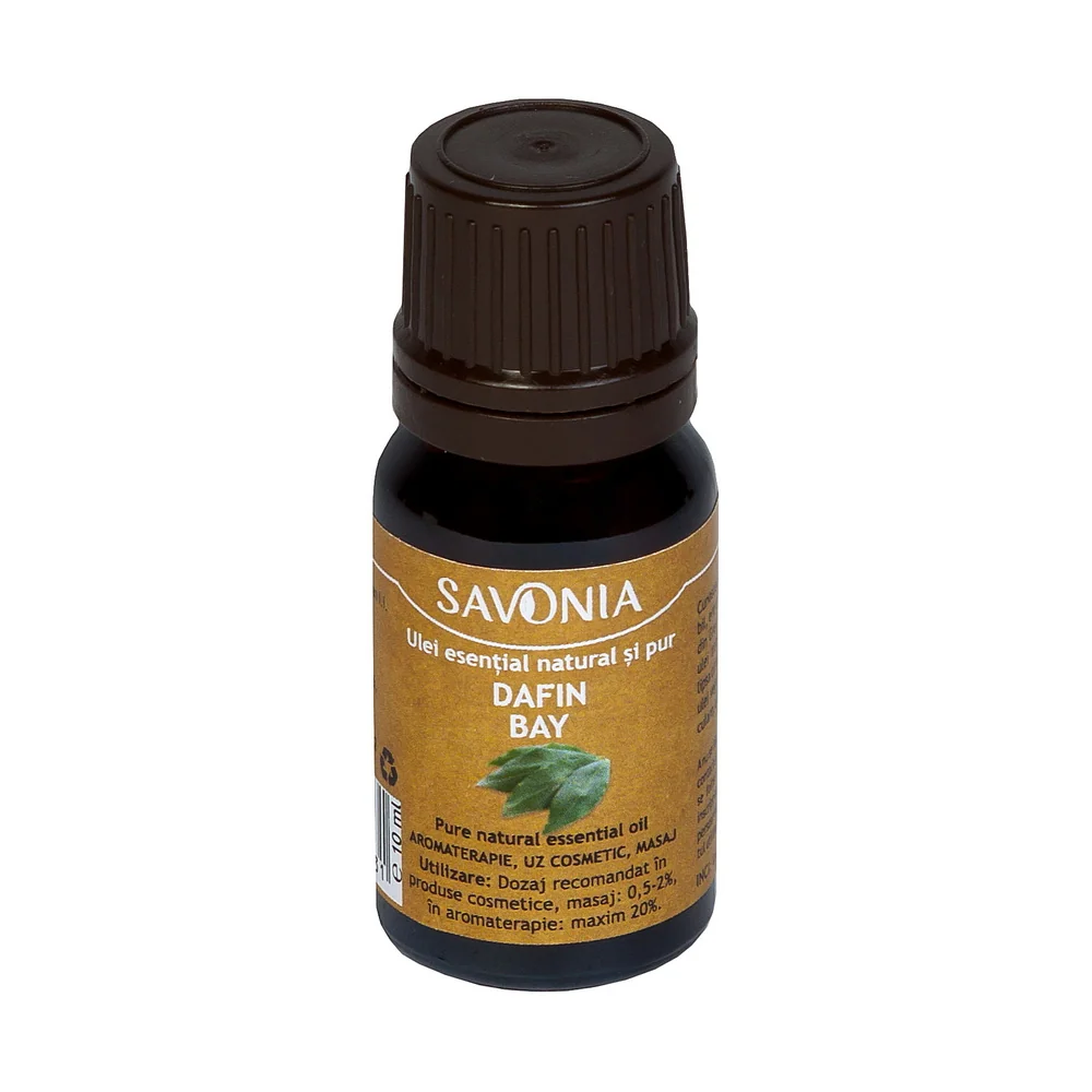 Ulei esential natural si pur de dafin, 10ml, Savonia