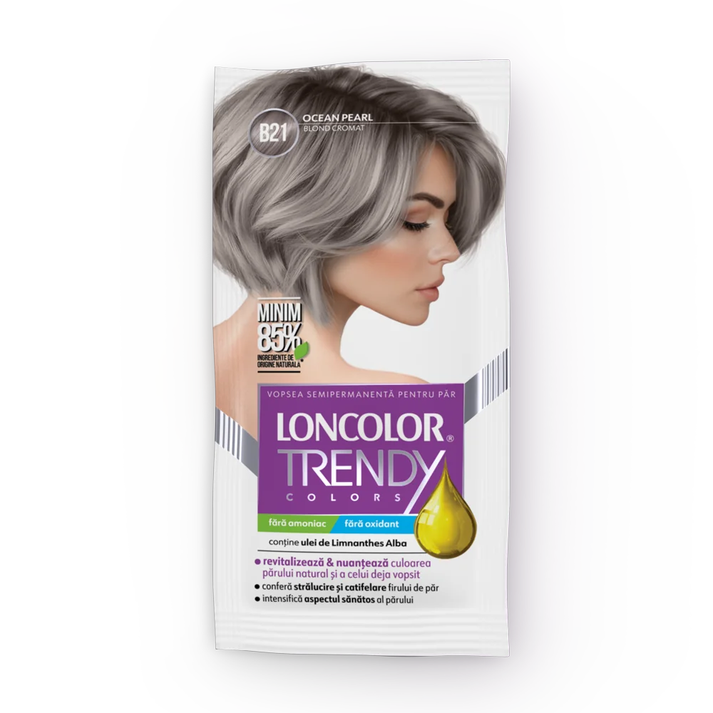 Vopsea de par semi-permanenta Trendy Colors B21, 50ml, Loncolor