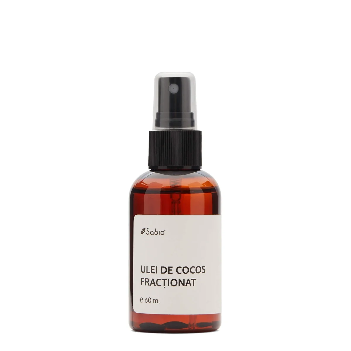 Ulei de cocos fractionat, 60ml, Sabio