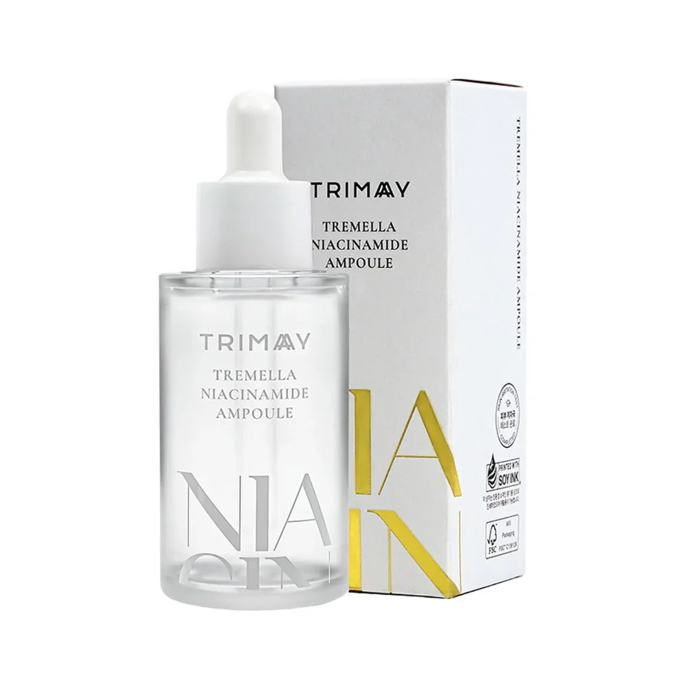 Ser concentrat pentru luminozitatea tenului Tremella Niacinamide Ampoule, 50ml, Trimay