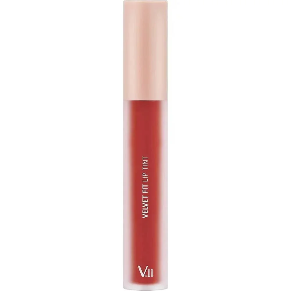 Ruj lichid Velvet Fit Lip Tint Blooming Red, 4.7g, Village 11 Factory