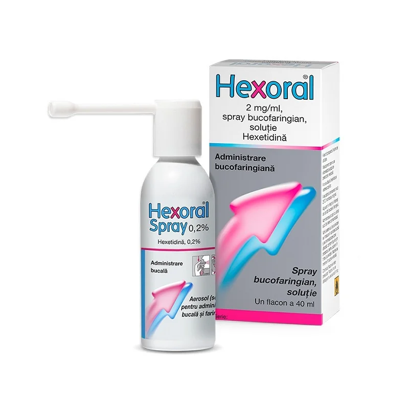 Hexoral spray 2 mg/ml, 40 ml, Johnson&Johnson