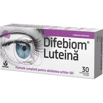 Difebiom Luteina, 30 comprimate, Biofarm 