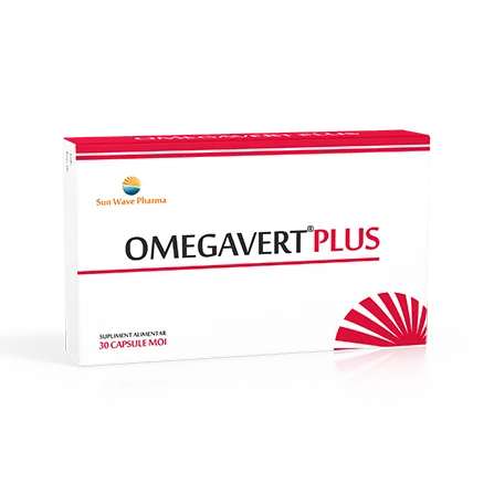 Omegavert Plus, 30 capsule, Sun Wave Pharma