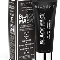 Masca neagra pentru curatare profunda peel-off Black Mask, 100ml, Biovene