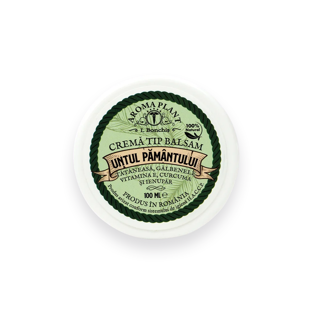Crema cu untul pamantului, tataneasa si galbenele, 100g, Aroma Plant Bonchis