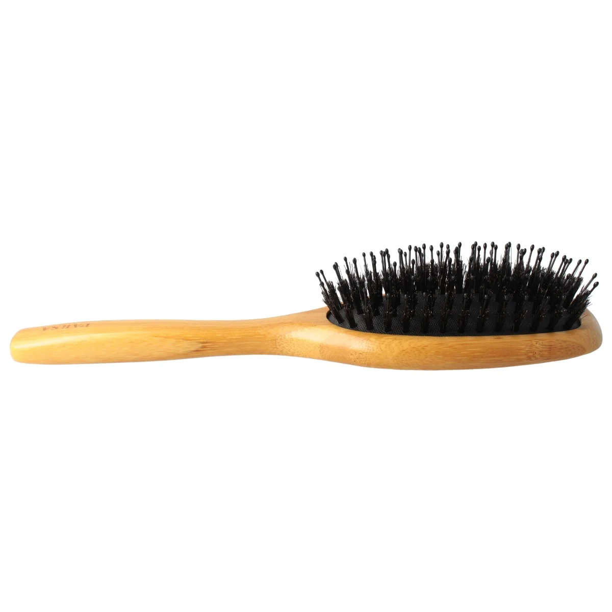 Perie de par mare ovala din lemn cu peri micsti, 1 bucata, Parsa Beauty