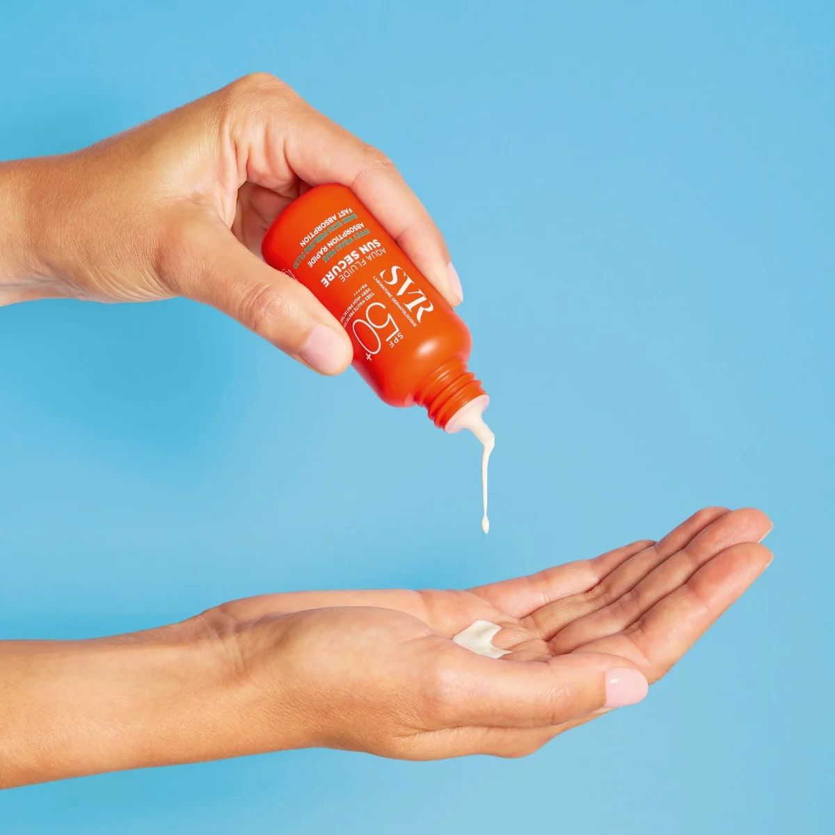 Fluid pentru ten cu protectie solara SPF50+ Sun Secure Aqua Fluid, 50ml, SVR