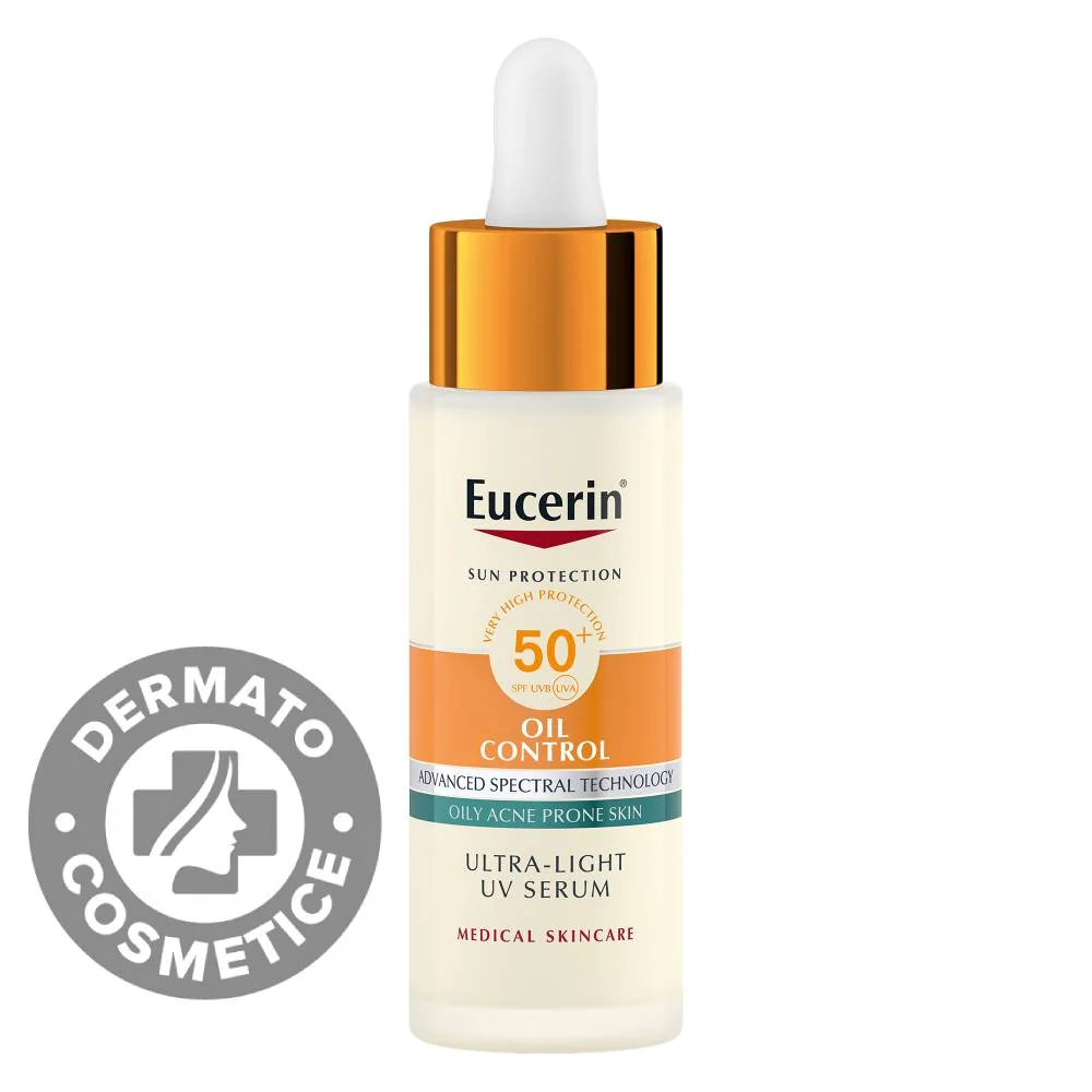 Serum Sun Oil Control SPF 50+, 30ml, Eucerin