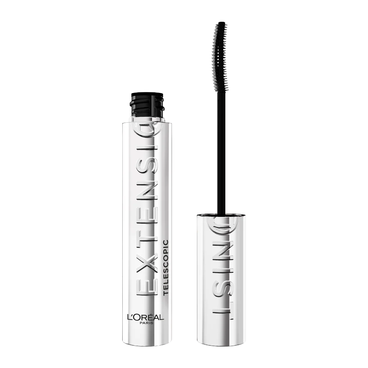 Mascara cu efect de alungire si curbare Telescopic Extensionist Black, 9.9ml, L'Oreal Paris