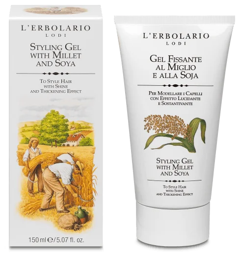 L'Erbolario Gel de par Millet & Soya, 150ml