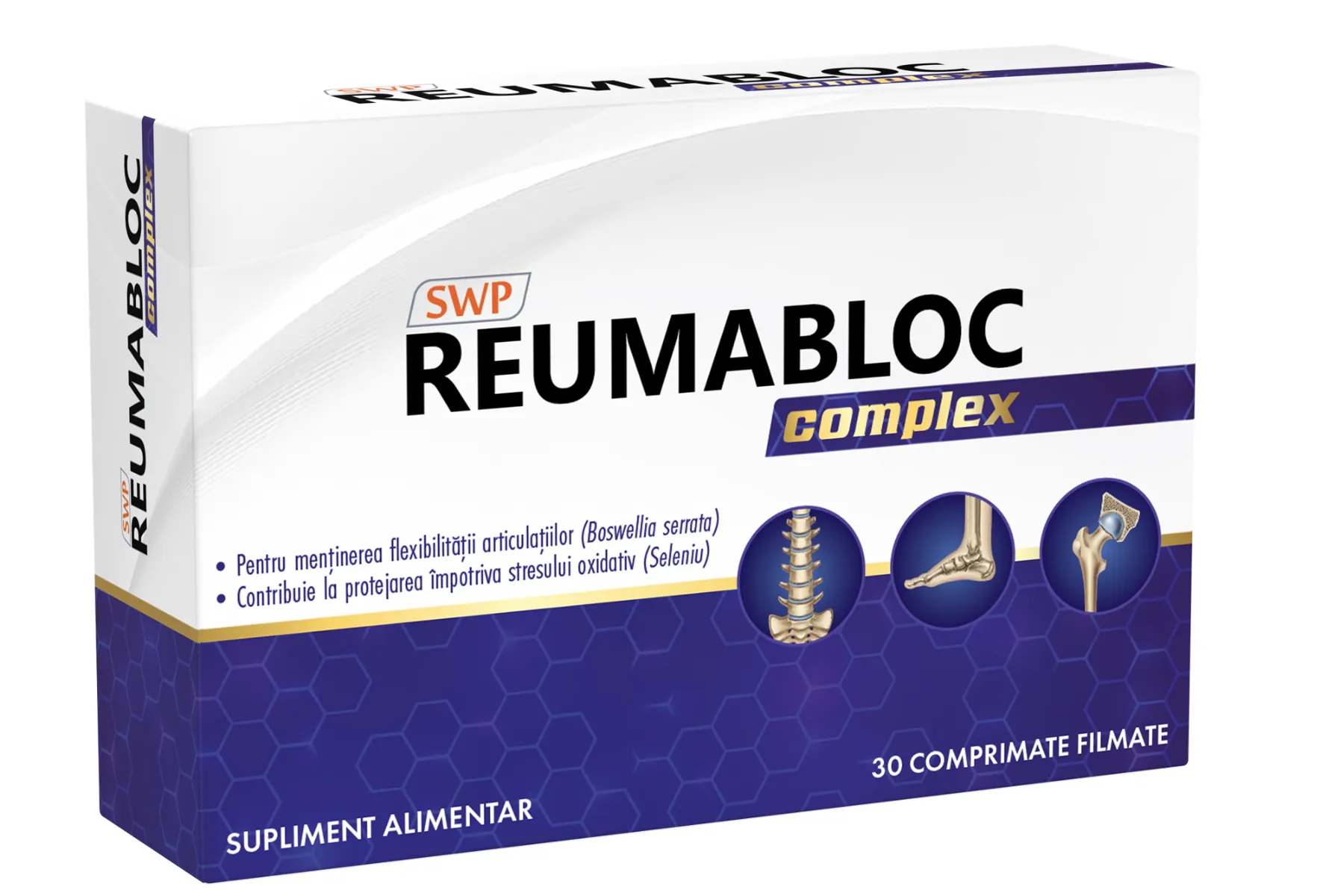 Reumabloc Complex, 30 comprimate filmate, Sun Wave Pharma