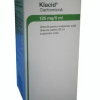 Klacid 125mg/5ml, granule pentru suspensie orala, 60ml, Abbott