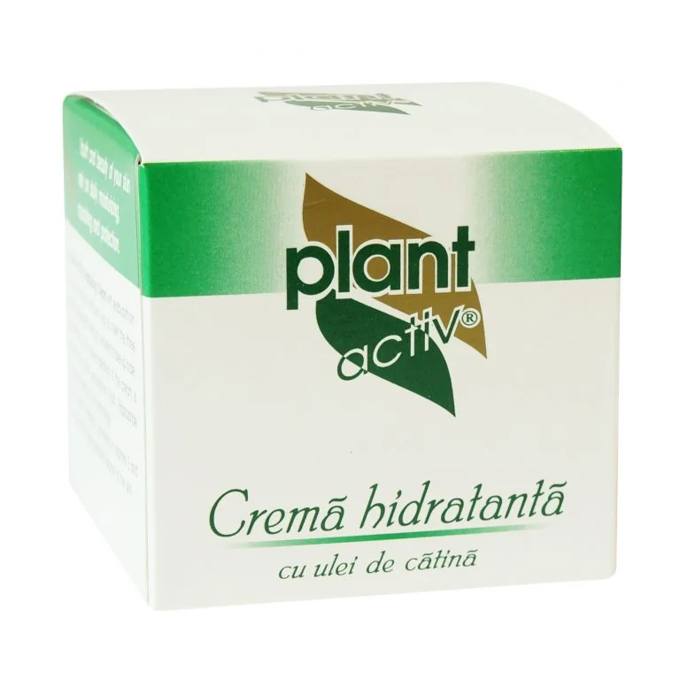 Crema hidratanta cu Ulei de catina si Vitamina C, 50ml, Plant Activ