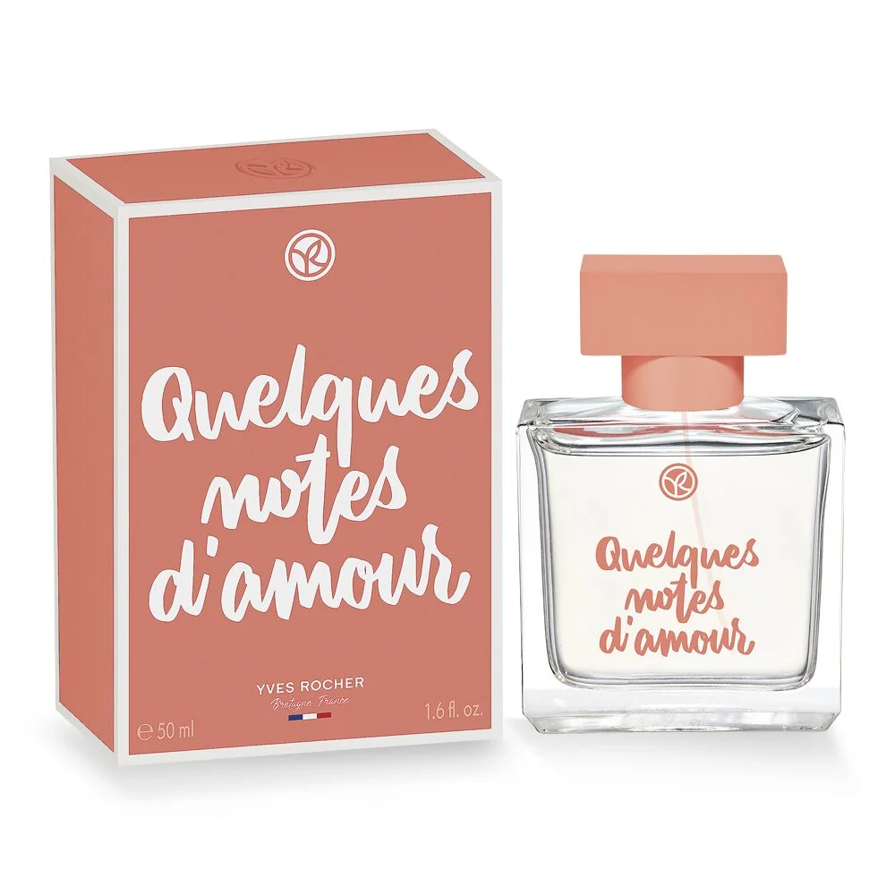 Apa de parfum Quelques Notes d'Amour, 50ml, Yves Rocher