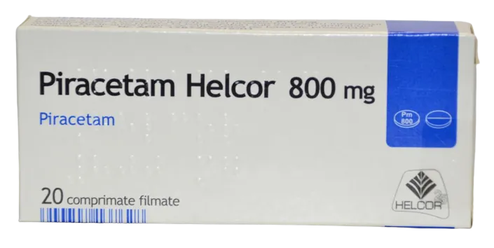 Piracetam 800mg, 20 comprimate, AC Helcor