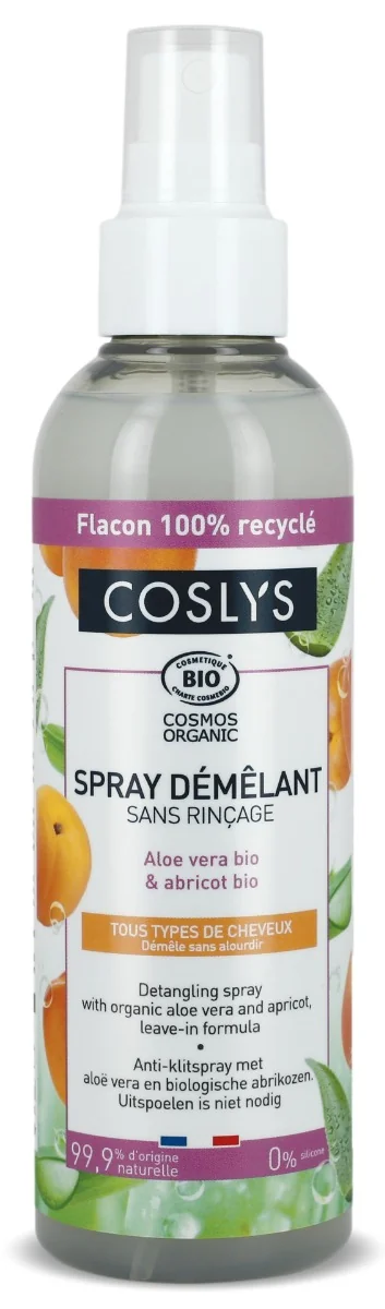 Spray bio pentru styling si descalcire cu Aloe Vera si caise, 200ml, Coslys