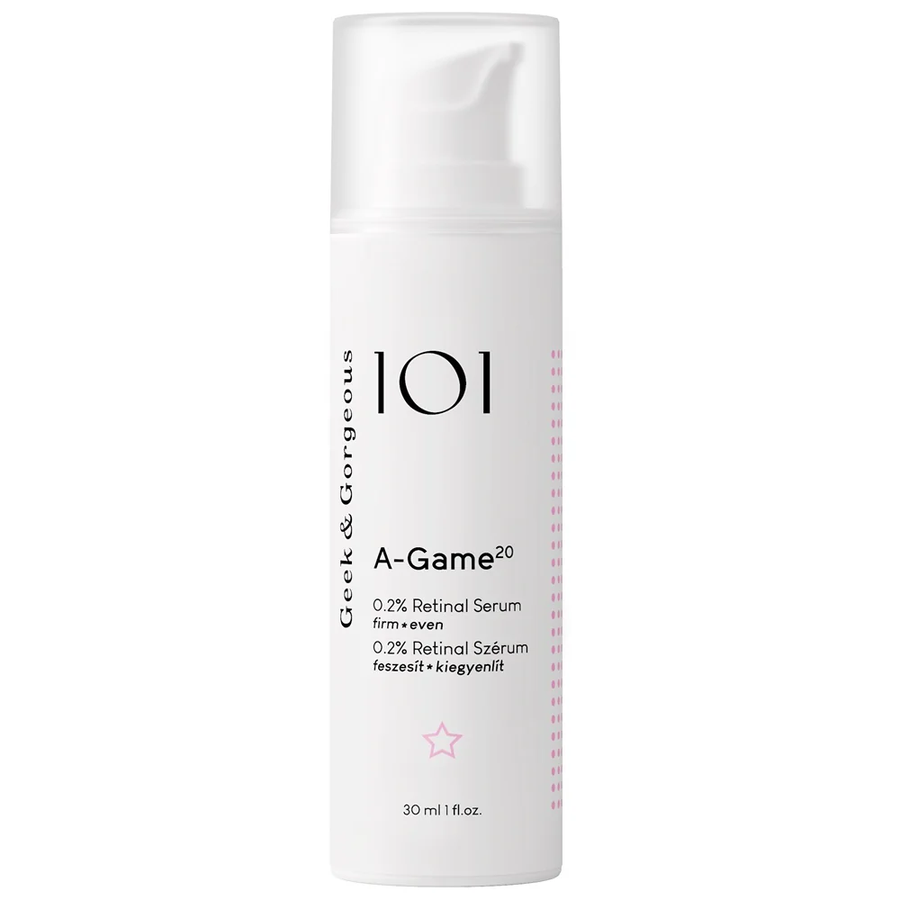 Ser 0.2% Retinal A-Game20, 30ml, Geek&Gorgeous