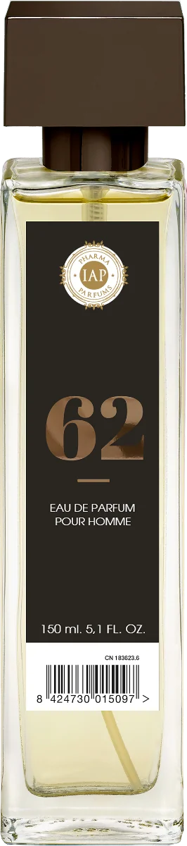 Apa de parfum pentru barbati Nr. 62, 150ml, IAP Pharma