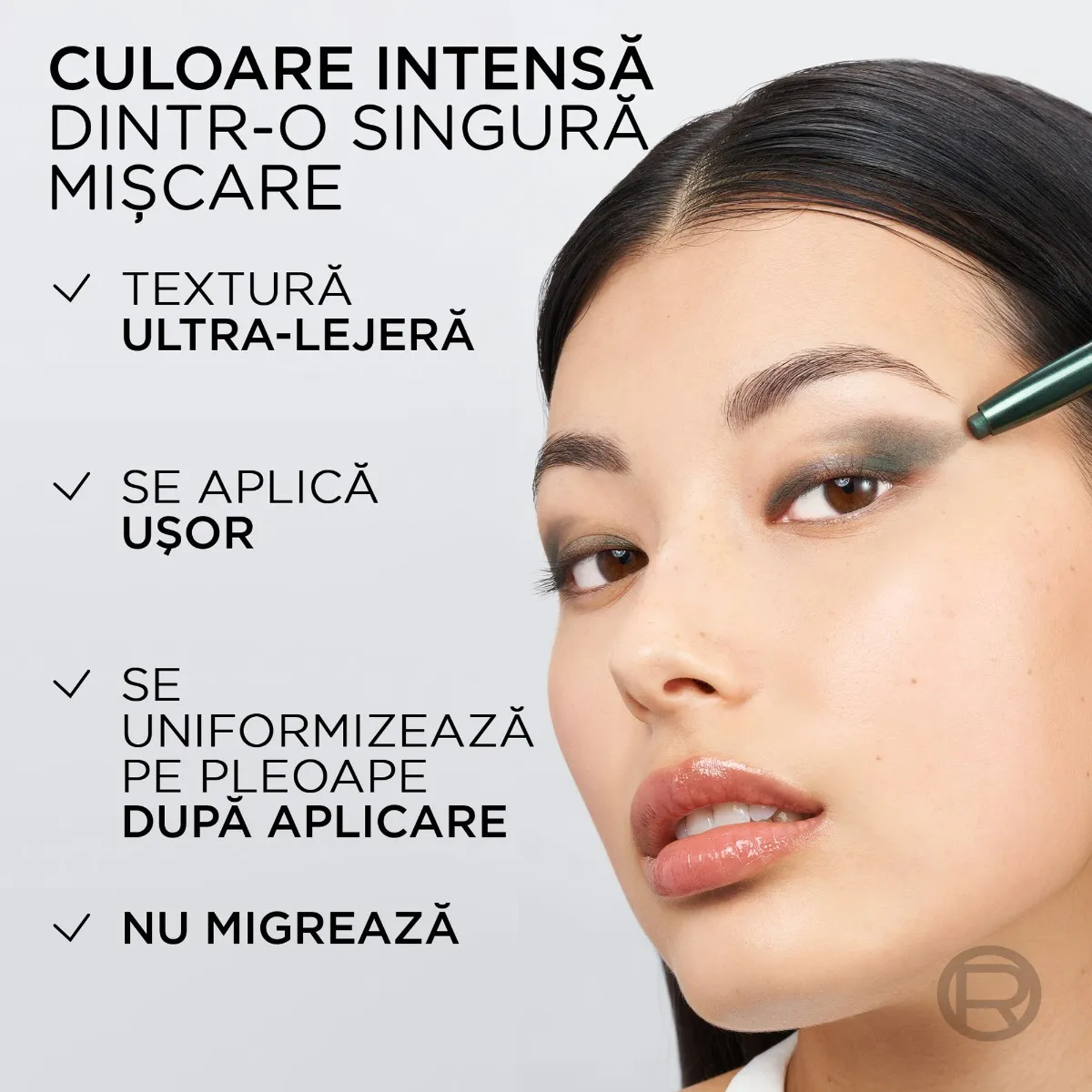 Fard de pleoape tip stick 270 Twilight Emerald Le Shadow, 1.4g, L'Oreal Paris