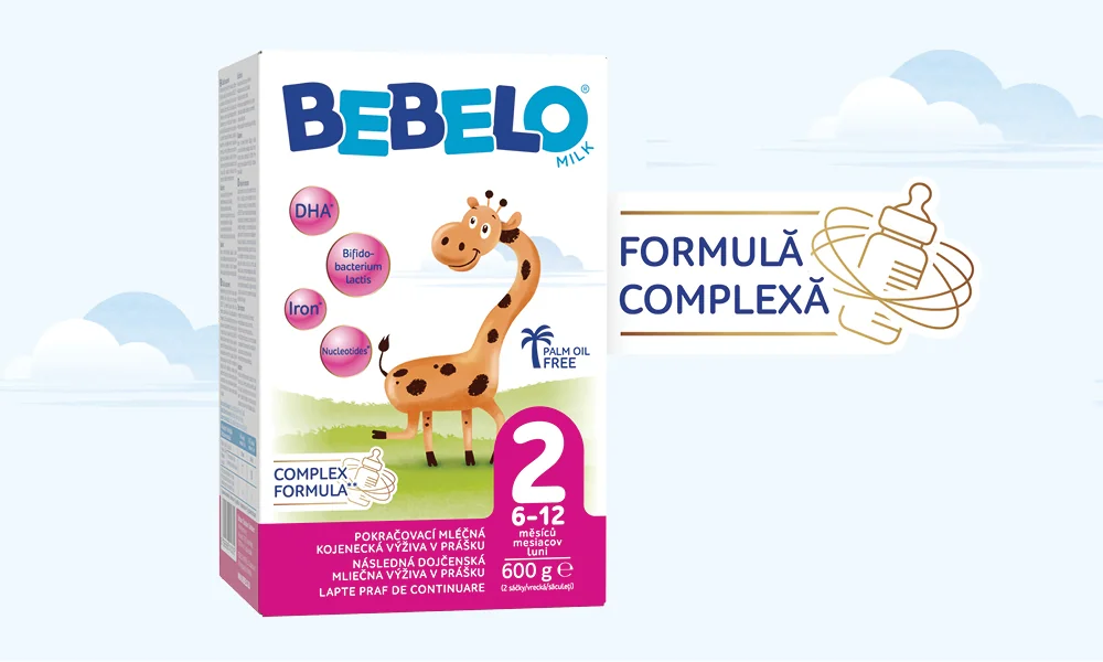 Formula complexa Milk 2 Bebelo Formula complexa Milk 2 Bebelo