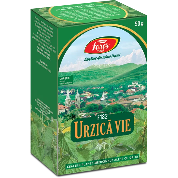 Ceai de urzica vie F182, 50g, Fares